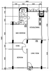 Blk 256 Jurong East Street 24 (Jurong East), HDB 3 Rooms #628454631